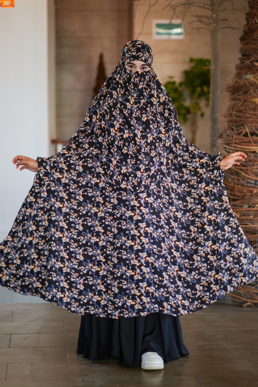 Luxury Semi Long Khimar – 330 - Image 3