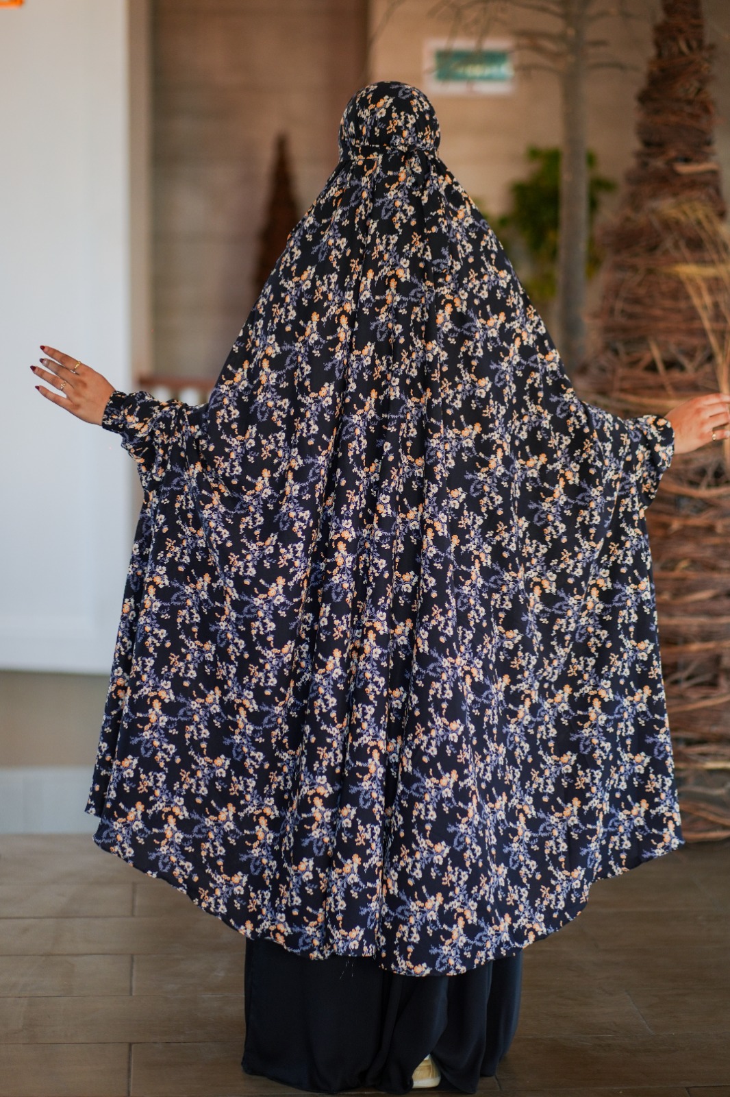Luxury Semi Long Khimar – 330 - Image 4