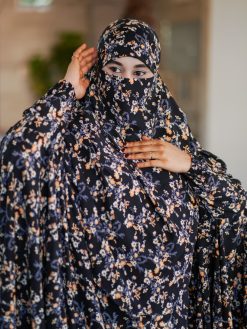 Alternative view of Luxury Semi Long Khimar – 330