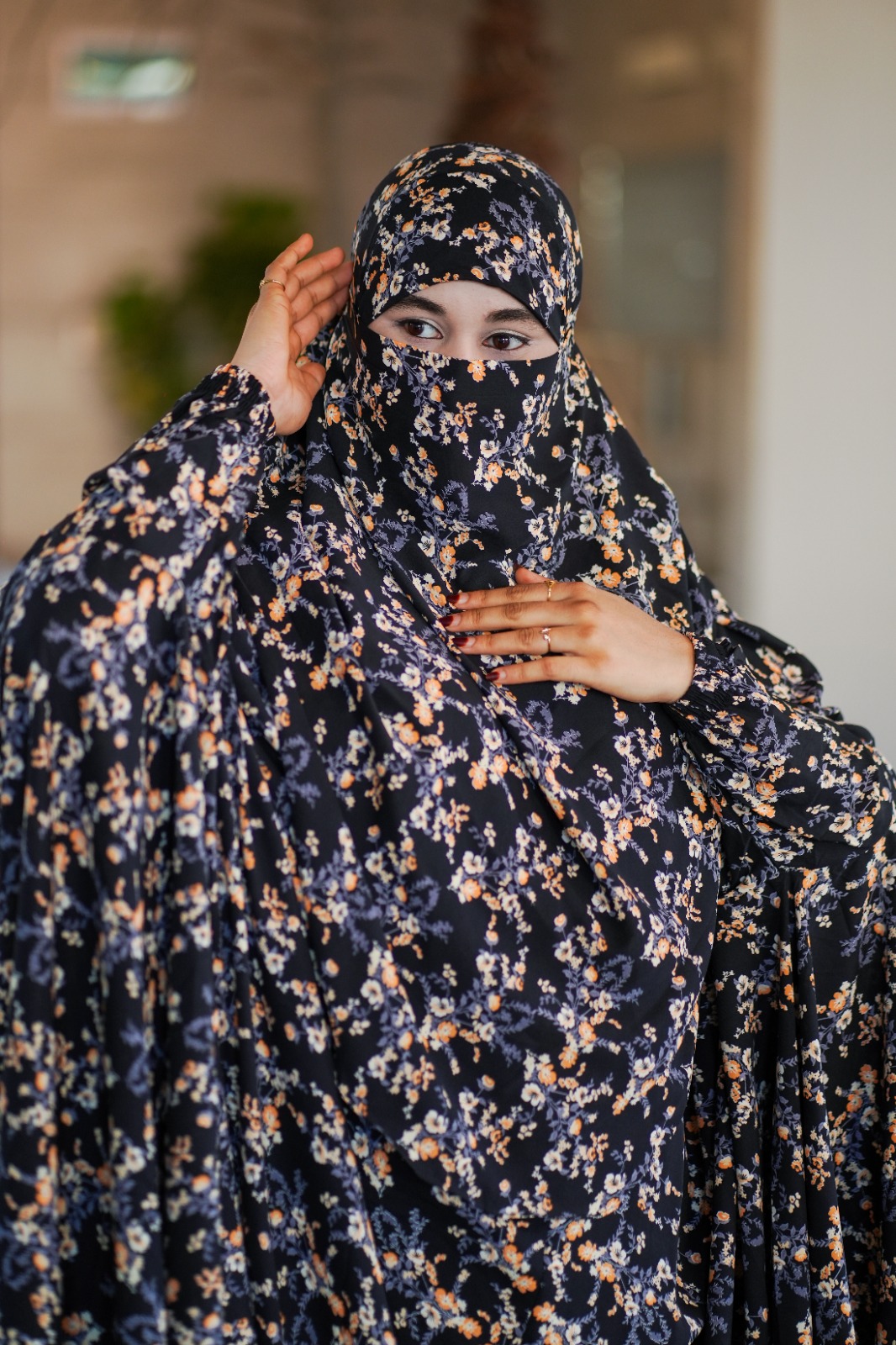Luxury Semi Long Khimar – 330 - Image 2