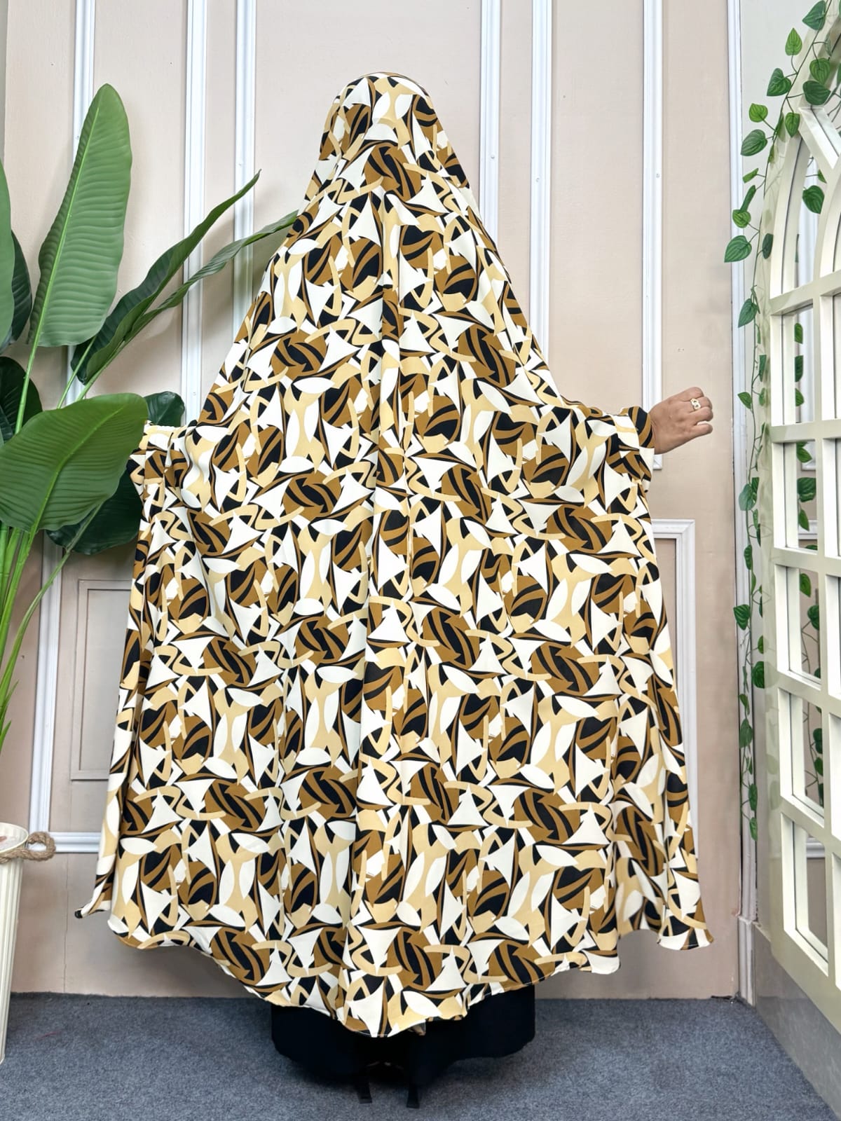 Luxury Semi Long Khimar – 325 - Image 3