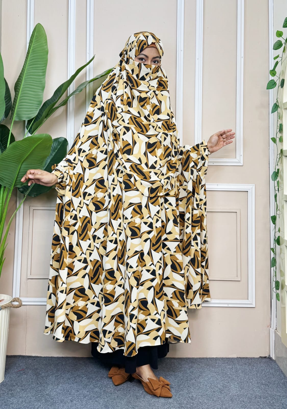Luxury Semi Long Khimar – 325
