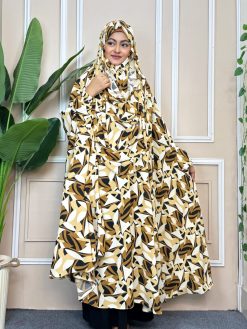 Alternative view of Luxury Semi Long Khimar – 325