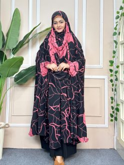 Alternative view of Luxury Semi Long Khimar – 338