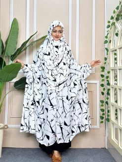 Alternative view of Luxury Semi Long Khimar – 335