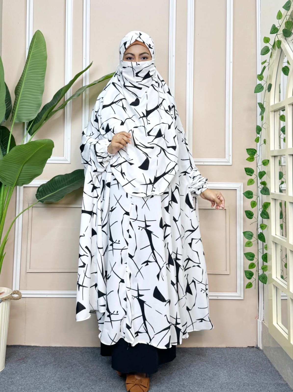 Luxury Semi Long Khimar – 335