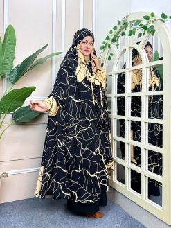 Luxury Semi Long Khimar – 334