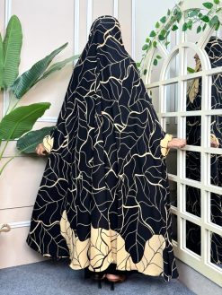 Alternative view of Luxury Semi Long Khimar – 334