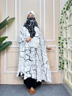 Luxury Semi Long Khimar – 329