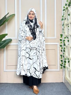 Alternative view of Luxury Semi Long Khimar – 329