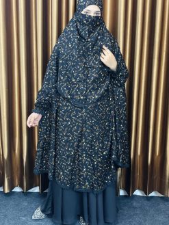 Semi Long Lilen Khimar – 406
