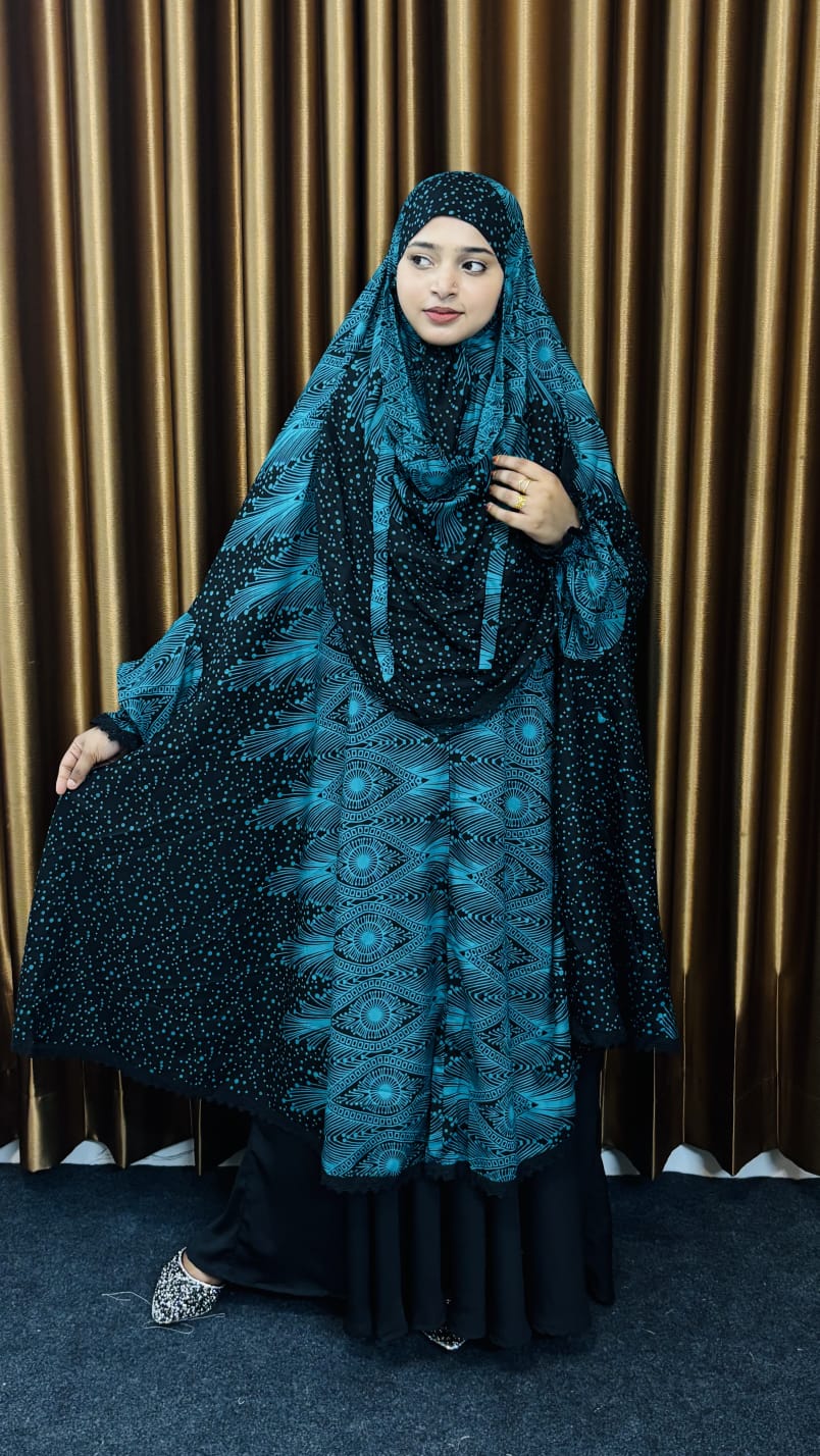 Semi Long Lilen Khimar – 407 - Image 3