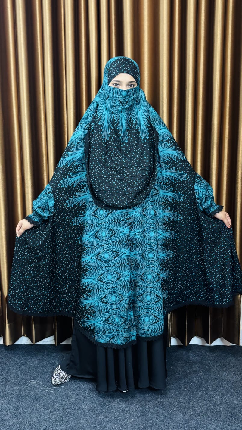 Semi Long Lilen Khimar – 407