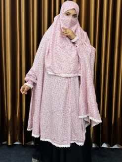 Semi Long Lilen Khimar – 405