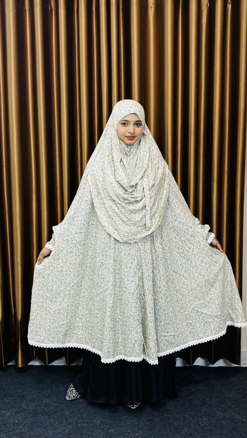 Semi Long Lilen Khimar – 401 - Image 2
