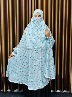 Semi Long Lilen Khimar – 402