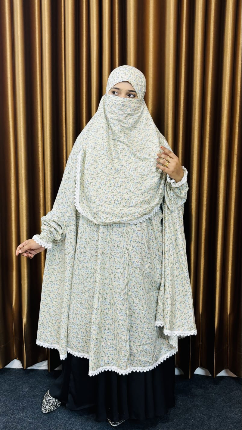 Semi Long Lilen Khimar – 401