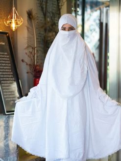 Semi Long Lilen Khimar – 410