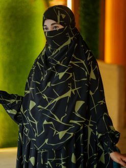 Alternative view of Long Khimar - 58