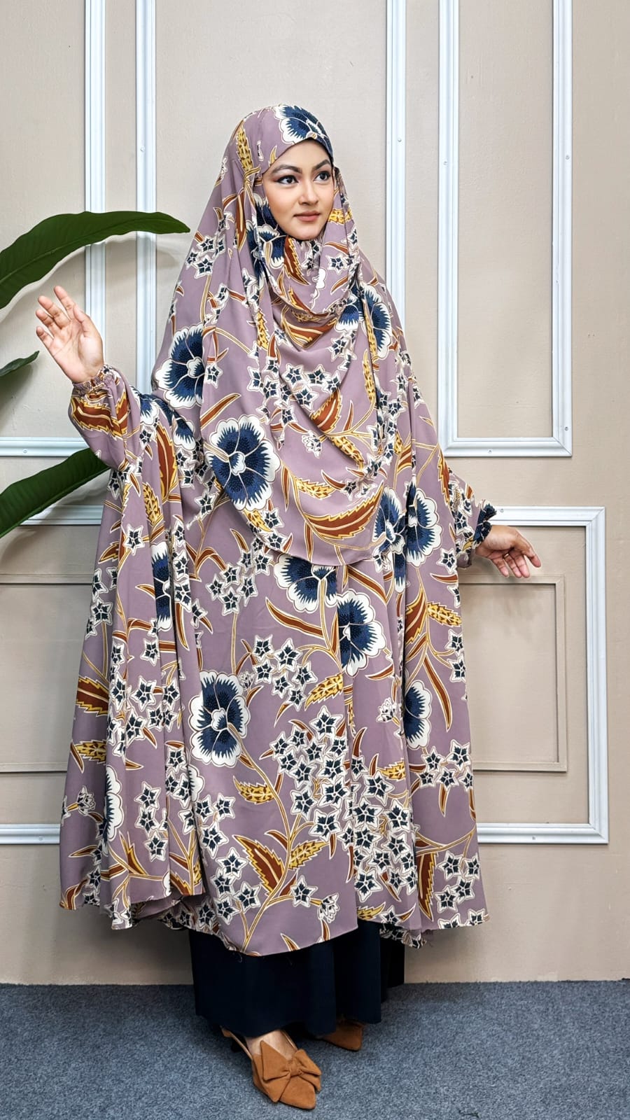 Luxury Semi Long Khimar - 301 - Image 2