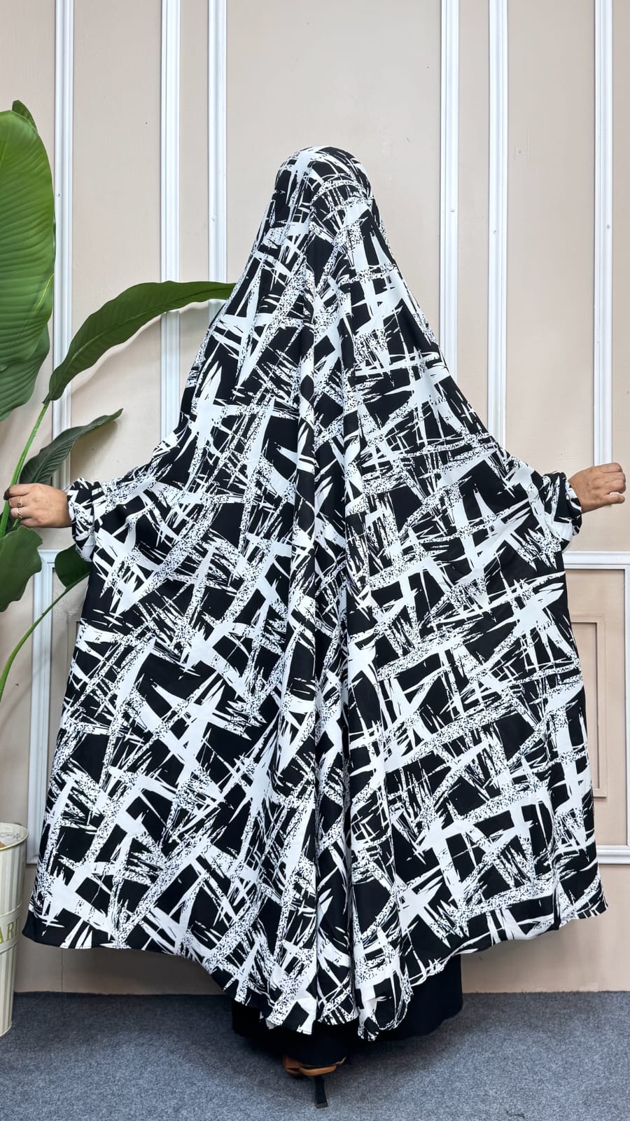 Luxury Semi Long Khimar – 319 - Image 3