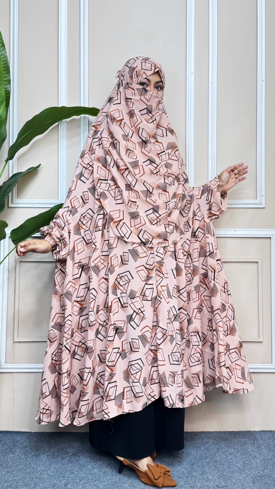 Luxury Semi Long Khimar - 311