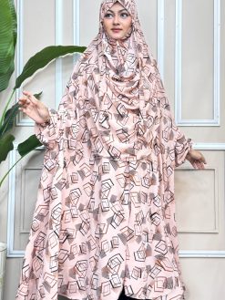 Alternative view of Luxury Semi Long Khimar - 311