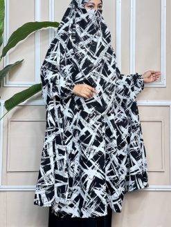 Luxury Semi Long Khimar – 319