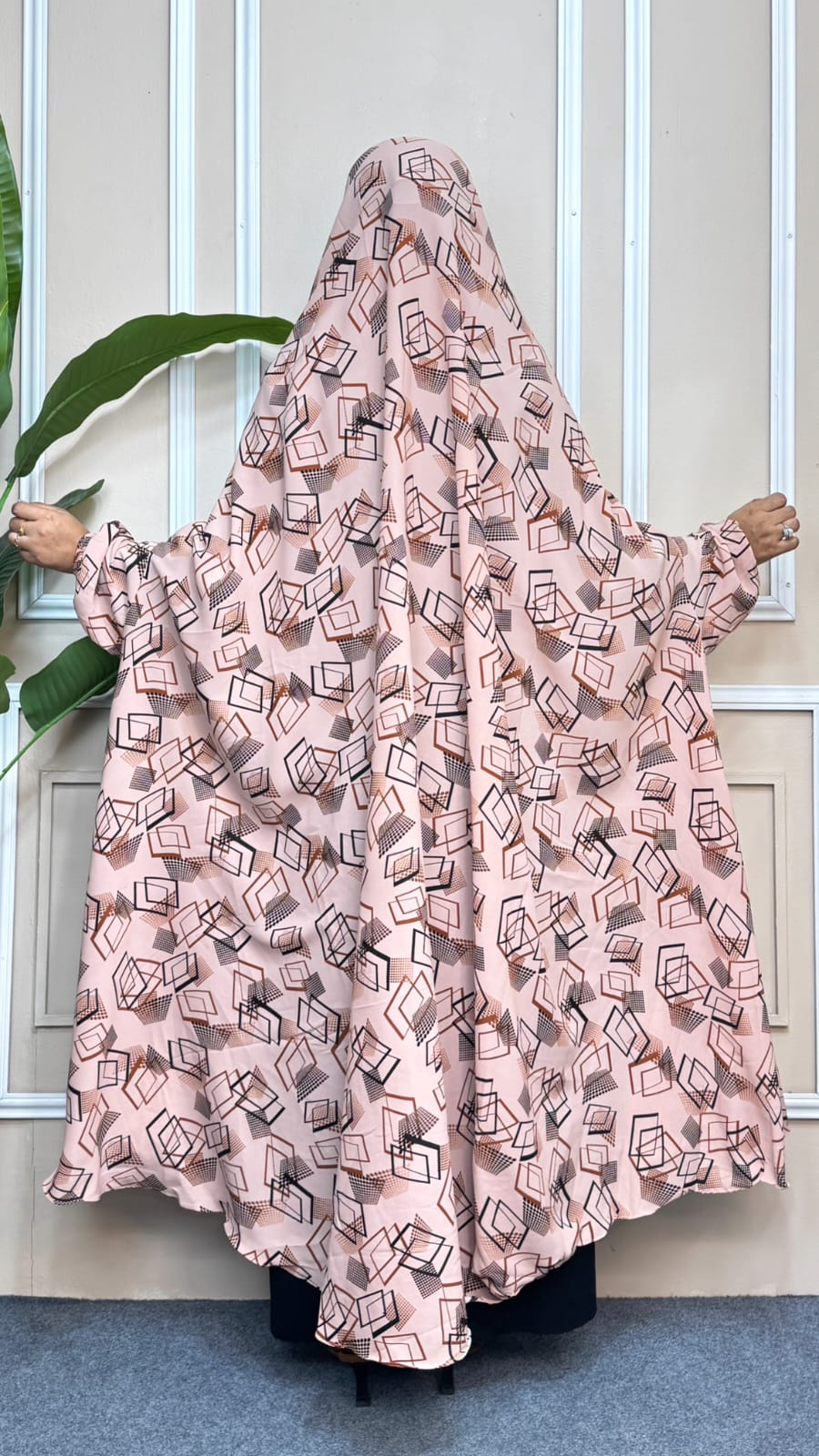 Luxury Semi Long Khimar - 311 - Image 3