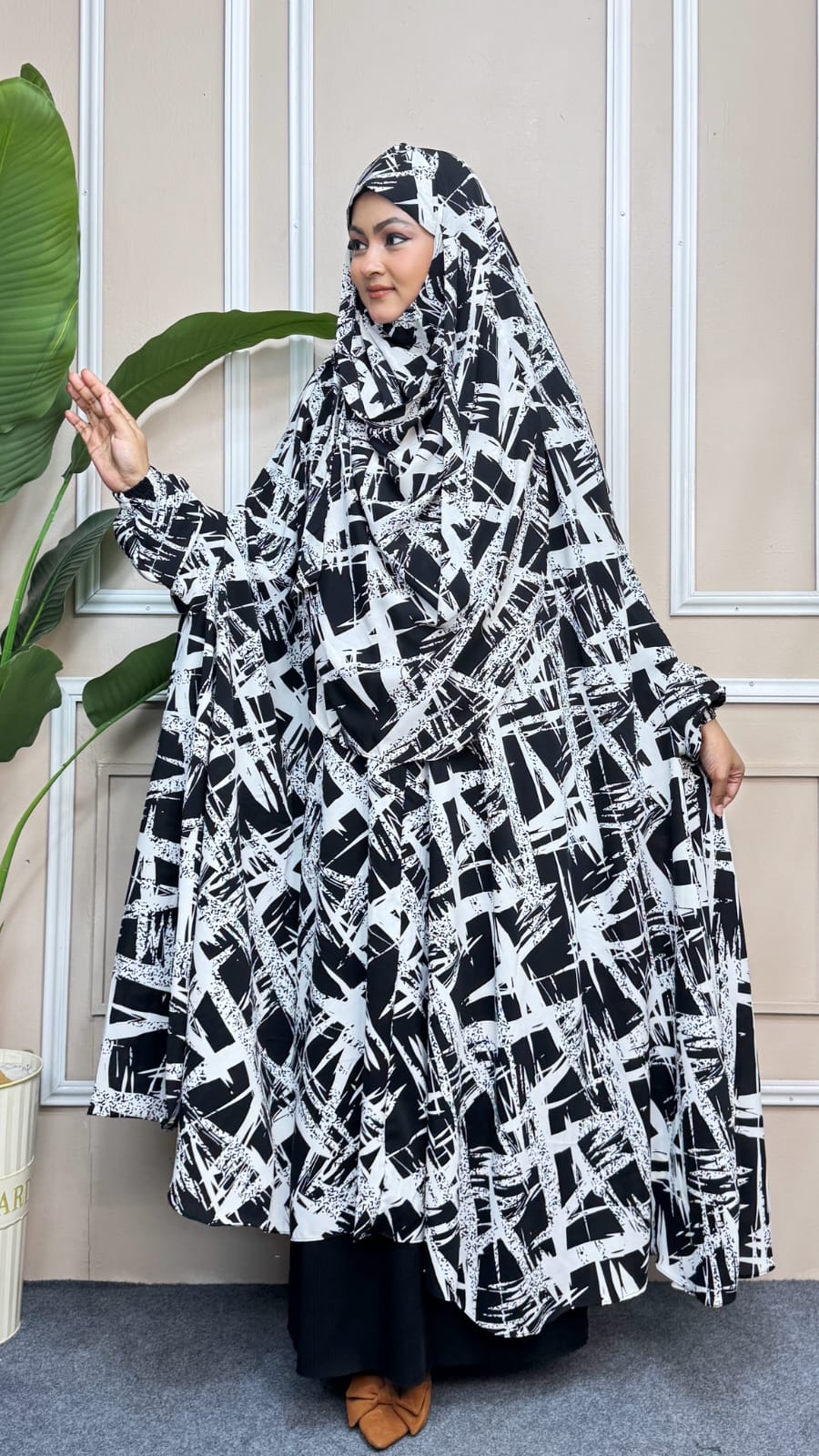 Luxury Semi Long Khimar – 319 - Image 2