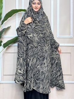 Alternative view of Luxury Semi Long Khimar - 310