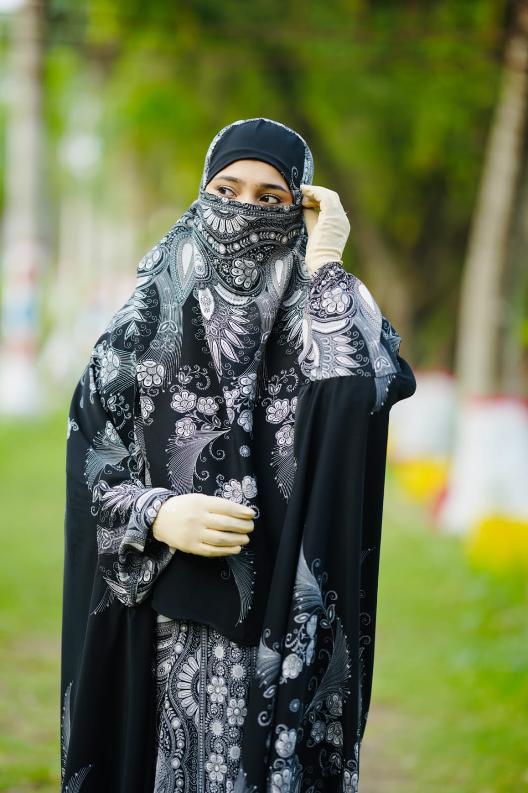 Luxury Semi Long Khimar – 344 - Image 2