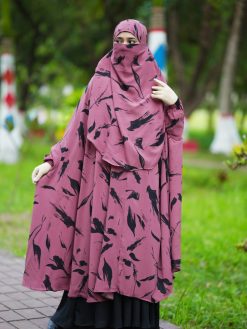 Alternative view of Luxury Semi Long Khimar – 328
