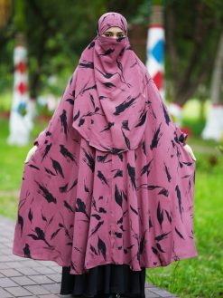 Luxury Semi Long Khimar – 328