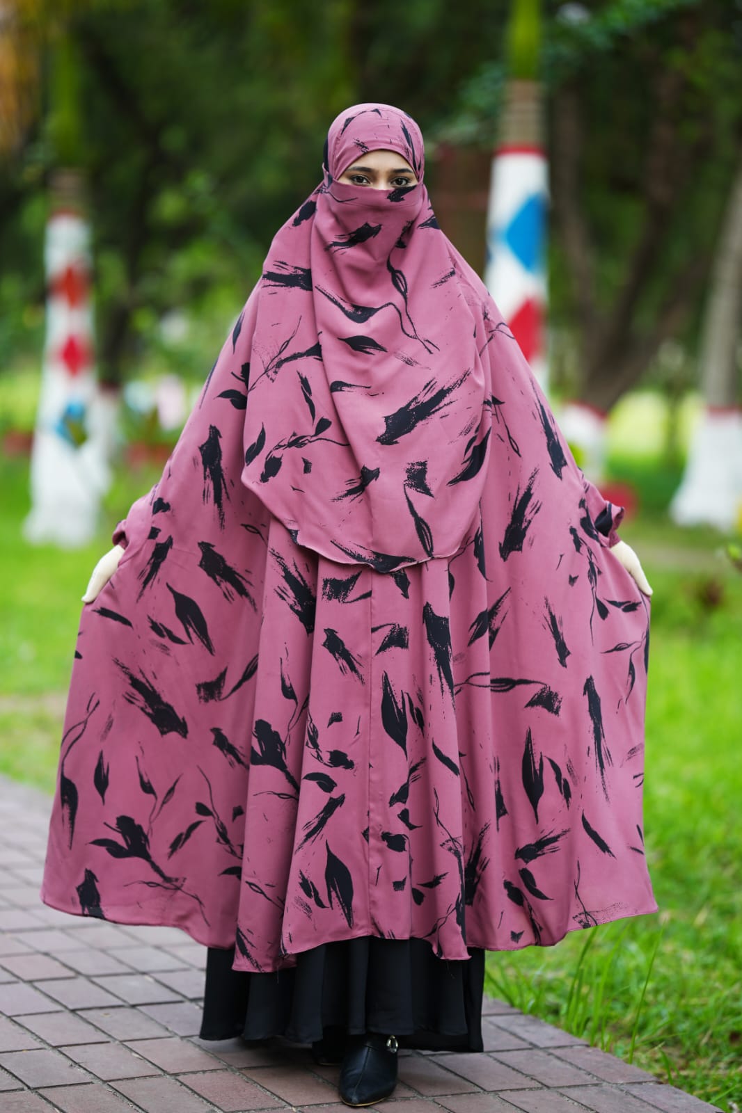 Luxury Semi Long Khimar – 328