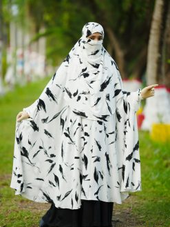 Luxury Semi Long Khimar – 337