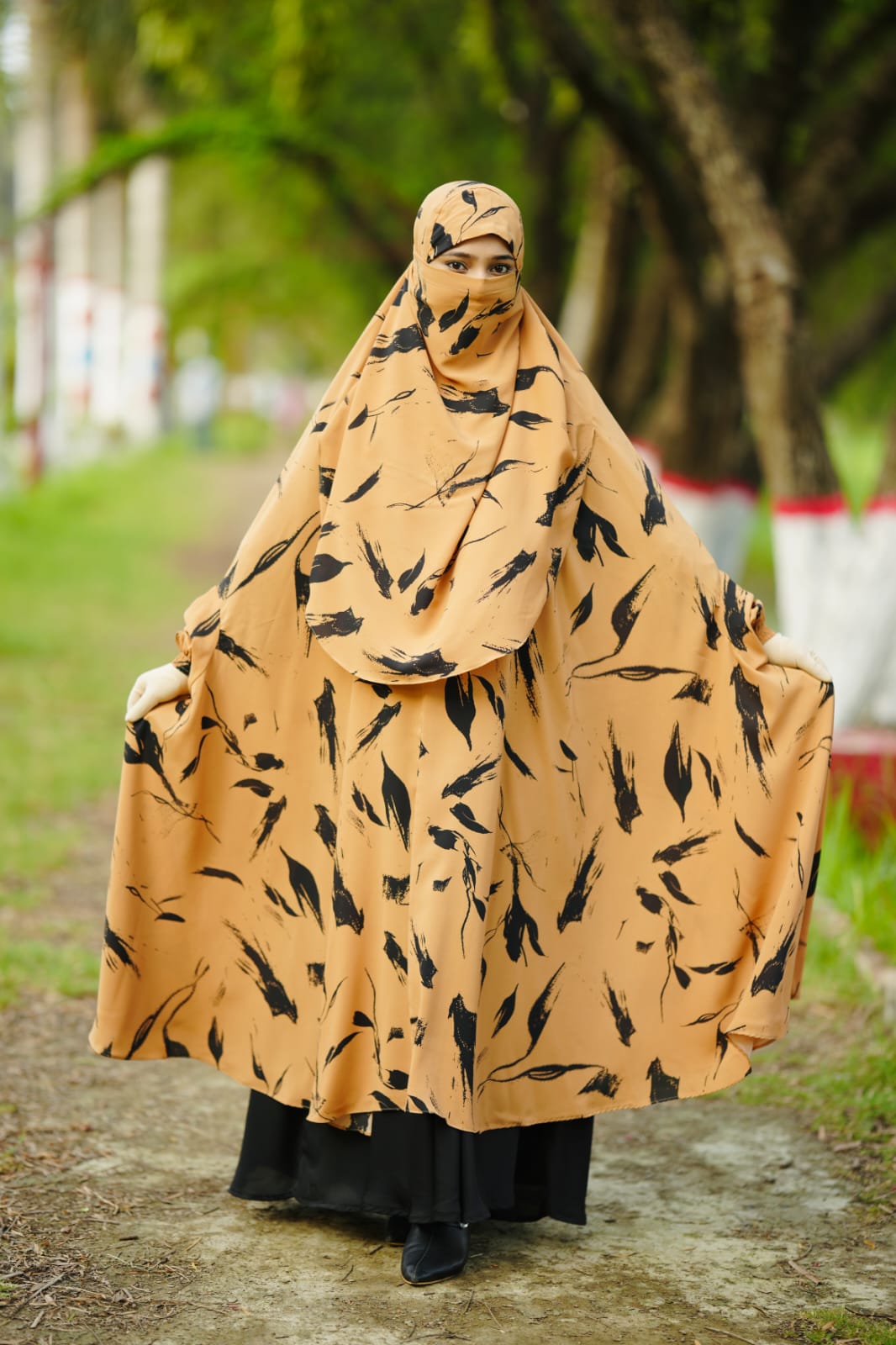 Luxury Semi Long Khimar – 343