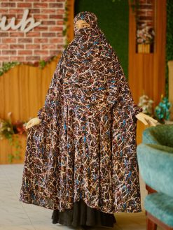 Luxury Semi Long Khimar – 341