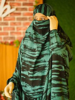Alternative view of Luxury Semi Long Khimar – 331