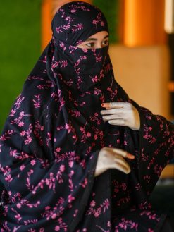 Alternative view of Salat Hijab with Niqab - 103