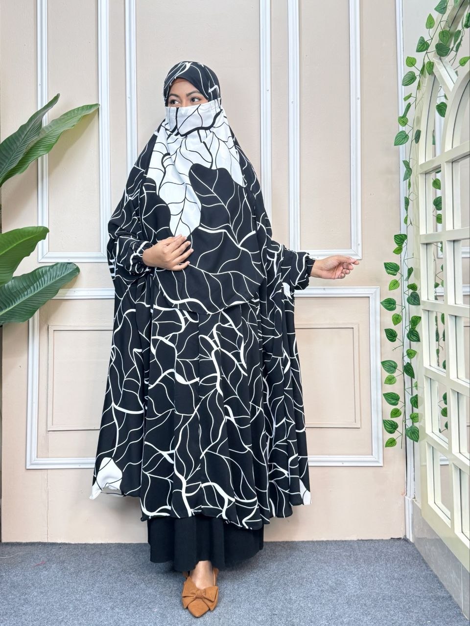 Luxury Semi Long Khimar - 307