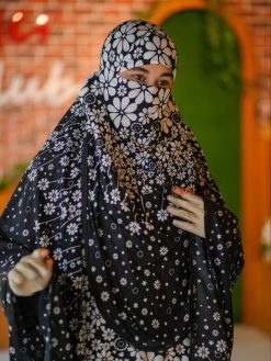 Alternative view of Salat Hijab with Niqab - 111