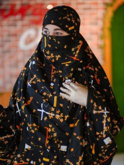 Alternative view of Salat Hijab with Niqab - 105