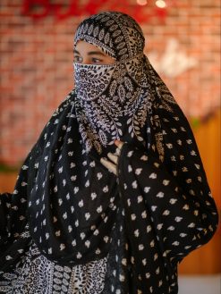 Alternative view of Salat Hijab with Niqab - 113