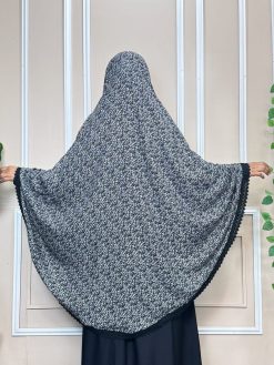 Alternative view of Salat Hijab with Niqab - 122