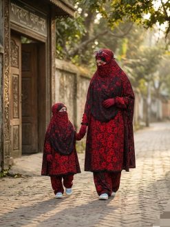 Khimar & Plazu Combo Set- 502