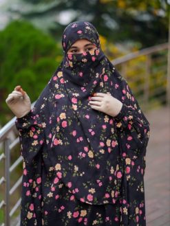 Alternative view of Long Khimar – 73