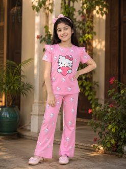 Alternative view of Premium Cotton T-shirt Set for Kids – 2 Pcs Combo-616