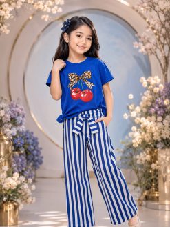 Alternative view of Premium Cotton T-shirt Set for Kids – 2 Pcs Combo-617