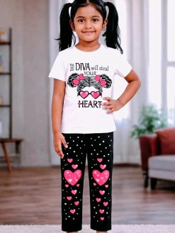 Alternative view of Premium Cotton T-shirt Set for Kids – 3 Pcs Combo-608